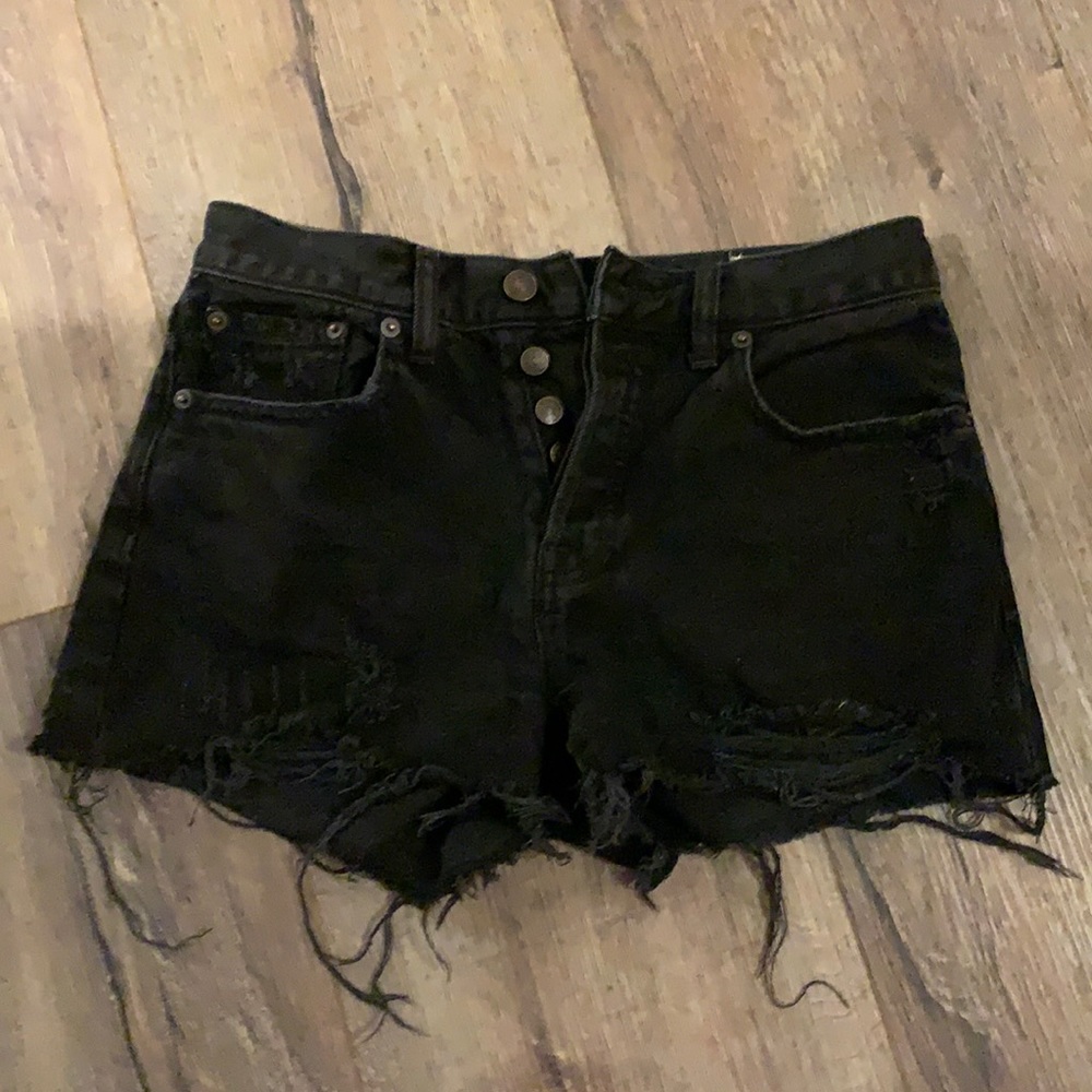 Free People distressed shorts